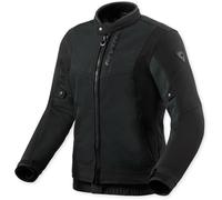 Revit Highcrest H2O giacca impermeabile in tessuto da moto da donna, nero, 36