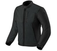 Revit Highcrest H2O Giacca tessile da motocicletta impermeabile, nero, taglia 4XL per maschi