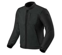 Revit Highcrest H2O Giacca tessile da motocicletta impermeabile, nero, XL | Impermeabile, Traspirante, Con protezioni