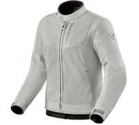 Revit Highcrest H2O, giacca tessile impermeabile donna 38 female Grigio Chiaro