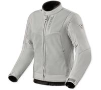 Revit Highcrest H2O Giacca tessile impermeabile per motociclette, Argento, Taglia 42