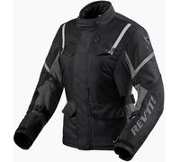Revit Horizon 3 H2O Giacca tessile moto da donna, nero-bianco, taglia 42 per donne