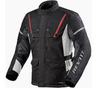 Revit Horizon 3 H2O Giacca tessile moto, nero-rosso, taglia M per maschi