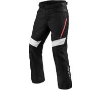 Revit Horizon 3 H2O Pantaloni tessili moto, nero-rosso, taglia XL per maschi