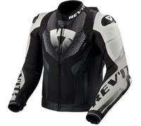 Revit Hyperspeed 3 Pro, giacca in pelle/tessuto 50 male Nero/Bianco