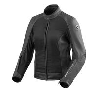 Revit Ignition 3 Giacca da donna in pelle/tessuto, nero, Taglia 34
