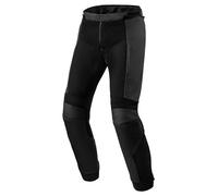 REV'IT! Pantaloni moto Ignition 4 H2O pelle/tessuto impermeabili Nero Taglia 56 Uomo