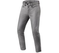 REV'IT! Jeans da moto Jamison Slim Uomo accorciato Grigio W32/L32