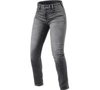 Rev'it Jeans Donna Revit Shelby 2 Ladies Sk Grigio Medio L32 Standard W34