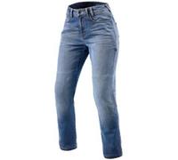 Rev'it Jeans Donna Revit Victoria 2 Ladies Sf Azzuro Classic Slavato L32 Standard W27
