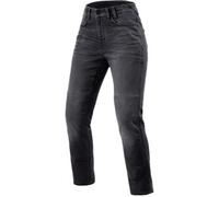 Revit Victoria 2 SF Jeans moto donna, nero-grigio, taglia 29 30 per donne