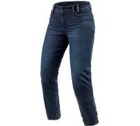 Revit Violet BF Jeans da moto da donna, blu scuro, Taglia 28/32