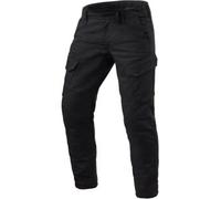 Rev'it Jeans Uomo Revit Cargo 2 TF Nero L32 Accorciato W38