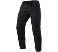 REV'IT! Jeans da moto Cargo 2 TF – Nero – Uomo W31/L34