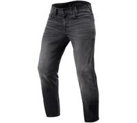 Rev'it Jeans Uomo Revit Detroit 2 Tf Grigio Medio Slavato L34 Standard W28