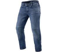 Rev'it Jeans Uomo Revit Detroit 2 Tf Medium Blue L34 Standard W30