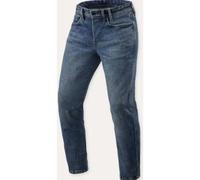 Revit Detroit 3 Tapered Jeans da motociclista, blu scuro, Taglia 28/32