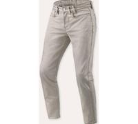Revit Jamison Slim Jeans da motociclista, beige, taglia 32 34 per maschi