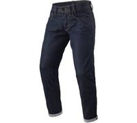 Rev'it Jeans Uomo Revit Lewis Selvedge Blu Scuro L34 Standard W28