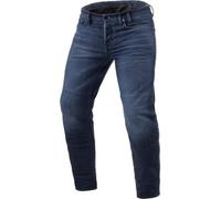 Rev'it Jeans Uomo Revit Micah TF Blu Scuro Slavato L36 Allungato W31
