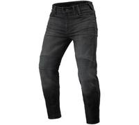 Revit Moto 2 TF Jeans Moto, nero-grigio, taglia 31 34 per maschi