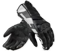 Revit Jerez 4 Guanti da moto, Bianco/nero, Taglia M