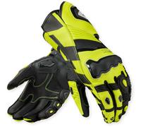 Revit Jerez 4 Guanti da moto, nero-giallo, taglia L per maschi