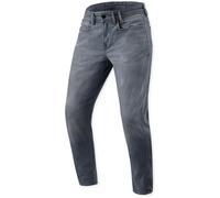 REV'IT! Jeans da moto Keegan Tapered Cropped Uomo Grigio medio lavato W33/L32