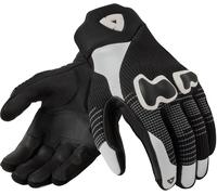 Revit Kinetic 2 Guanti da moto, Bianco/nero, Taglia S