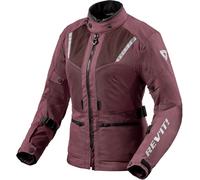 Revit Levante 2 H2O, giacca tessile donna impermeabile 34 female Dunklerot/Grigio Chiaro