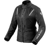 Revit Levante 2 H2O Giacca tessile moto da donna, nero, Taglia 42