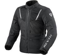 Revit Levante 2 H2O Giacca tessile moto, nero, Taglia S