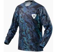 Maglia REV'IT! Emulsion Blu/Nero3XL Blu,Nero