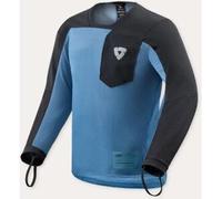 Maglia da motocross Revit Sierra 2 blu-nera 3XL