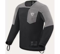 Maglia da motocross Revit Sierra 2 nera-grigia XS