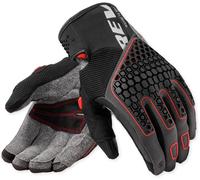 REV'IT! Revit Mangrove 2 Guanti da motocicletta, grigio/rosso, XL