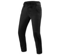 Revit Chino Mason Slim Pantaloni tessili da moto, nero, taglia 32 per maschi