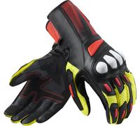 Revit Metis 2 Guanti da moto, nero-bianco-rosso, taglia 3XL per maschi
