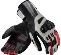 Revit Metis 2, guanti M male Grigio Chiaro/Nero/Rosso Fluo