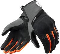 Revit Mosca 2 Guanti da moto, nero/arancione, Taglia 2XL
