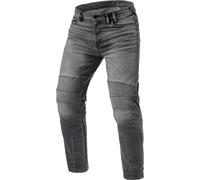 Rev'it Jeans Uomo Revit Moto 2 Tf Grigio Medio Slavato L32 Accorciato W36