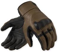 Revit New Heights Guanti Moto traforati, marrone/nero, Taglia L