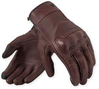 Revit New Heights perforato Guanti Moto Donna, Rosso Borgogna, Taglia S