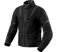 Revit Offtrack 2 H2O, giacca tessile impermeabile 3XL male Nero