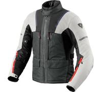 Revit Offtrack 2 H2O, giacca tessile impermeabile S male Argento/Grigio Scuro