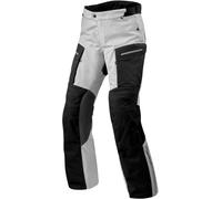 Revit Offtrack 2 H2O Pantaloni tessili moto, nero-argento, taglia 2XL per maschi