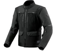 Revit Offtrack 3 H2O, giacca tessile impermeabile S male Nero