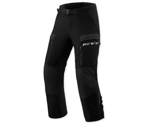 Revit Offtrack 3 H2O Pantaloni tessili impermeabili per motociclette, nero, Taglia S