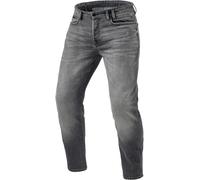 Revit Ortes TF Jeans da moto, grigio, taglia 28 30 per maschi