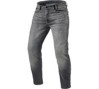 Rev'it Jeans Uomo Revit Ortes TF Grigio Medio Slavato L34 Standard W28